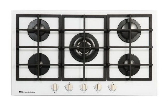 Встраиваемая газовая варочная панель Electronicsdeluxe GG51130245F TC-002 белый Встраиваемая газовая варочная панель Electronicsdeluxe GG51130245F TC-002 белый