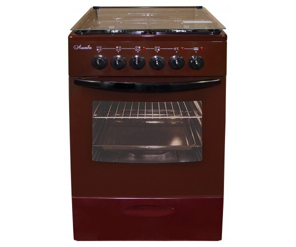 Комбинированная плита Лысьва ЭГ 401 МС-2у коричневый (стеклянная крышка) Комбинированная плита Лысьва ЭГ 401 МС-2у коричневый (стеклянная крышка)