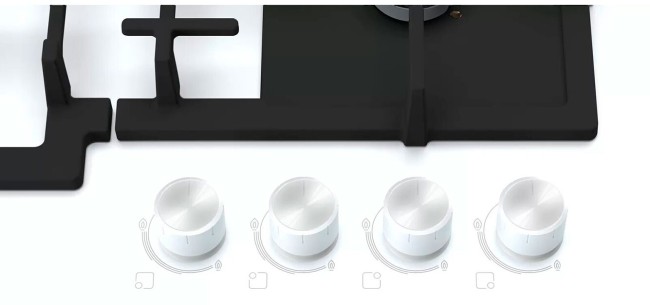 Встраиваемая газовая варочная панель Bosch PNP6B2O93R Встраиваемая газовая варочная панель Bosch PNP6B2O93R