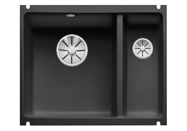 Кухонная мойка Blanco Subline 350/150-U черный (523747) Кухонная мойка Blanco Subline 350/150-U черный (523747)