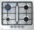 Встраиваемая газовая варочная панель Kronasteel Ortica 60 IX