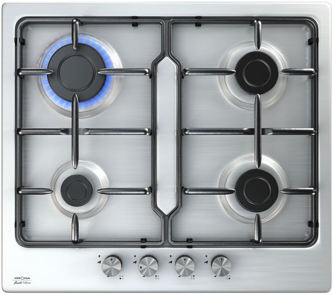 Встраиваемая газовая варочная панель Kronasteel Ortica 60 IX
