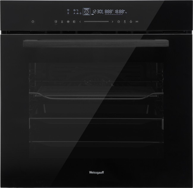 Встраиваемый электрический духовой шкаф Weissgauff EOM 791 SDB Black Edition