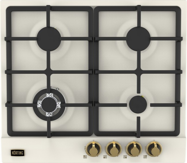 Встраиваемая газовая варочная панель Korting HG 661 CTGB Встраиваемая газовая варочная панель Korting HG 661 CTGB