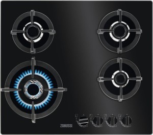 Встраиваемая газовая варочная панель Zanussi GPZ363LK черный