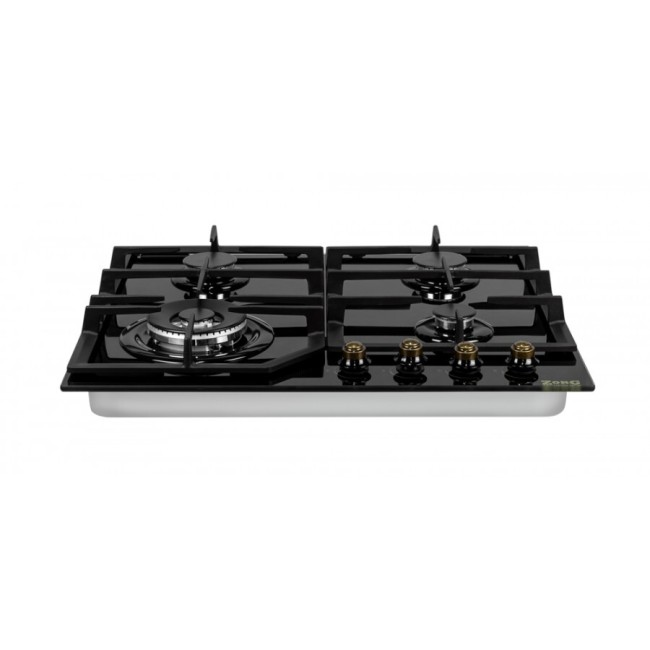 Встраиваемая газовая варочная панель ZorG BP6 FDW rustical/ black