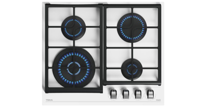 Встраиваемая газовая варочная панель Teka GZC 64321 XBN white