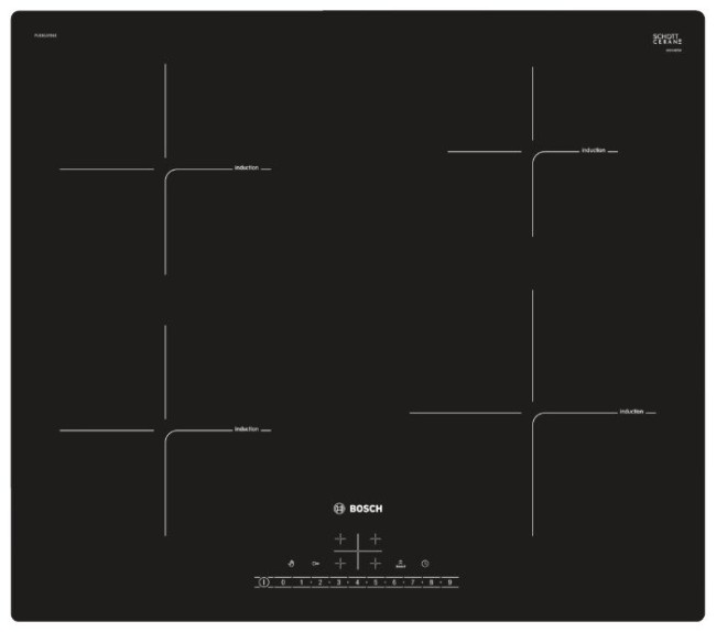Встраиваемая индукционная варочная панель Bosch PUE611FB1E Встраиваемая индукционная варочная панель Bosch PUE611FB1E