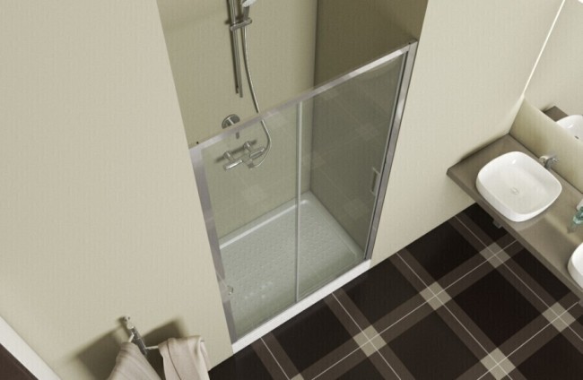 Душевая дверь Bravat Line BD120.4101A Душевая дверь Bravat Line BD120.4101A