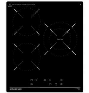 Встраиваемая электрическая варочная панель Meferi MEH453BK Power Встраиваемая электрическая варочная панель Meferi MEH453BK Power
