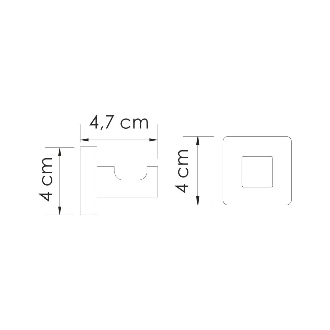 Крючок WasserKraft Rhin K-8723