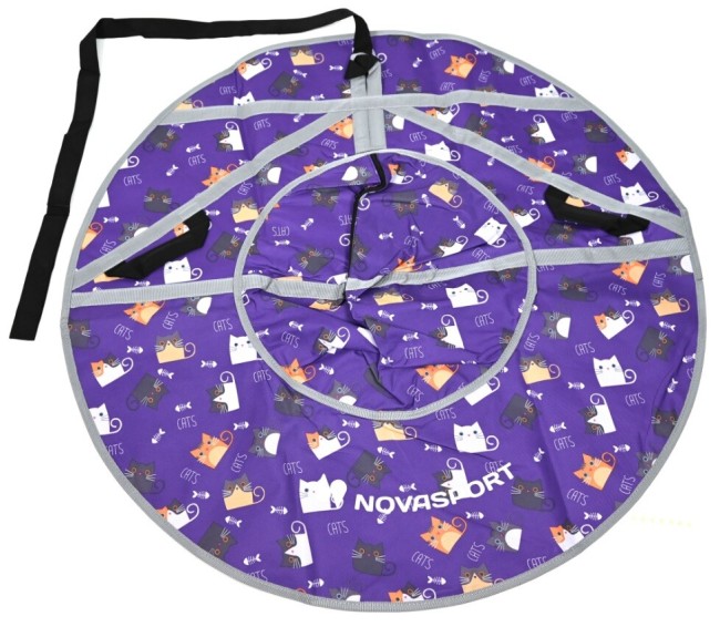 Тюбинг NovaSport CH030.110 фиолетовый/cats (без камеры) Тюбинг NovaSport CH030.110 фиолетовый/cats (без камеры)