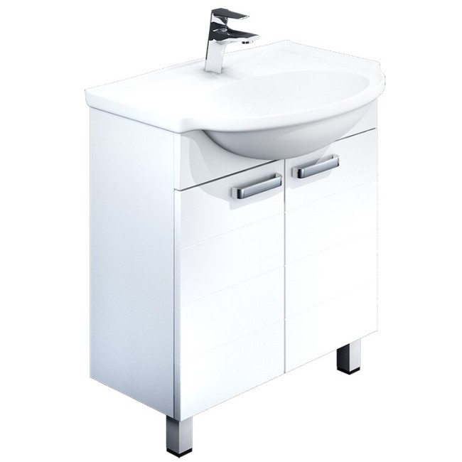 Тумба с раковиной Iddis Harizma 70 (HAR70W2i95K) белый Тумба с раковиной Iddis Harizma 70 (HAR70W2i95K) белый
