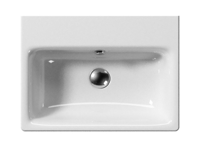 Раковина подвесная GSI SAND (9084111) белый глянцевый