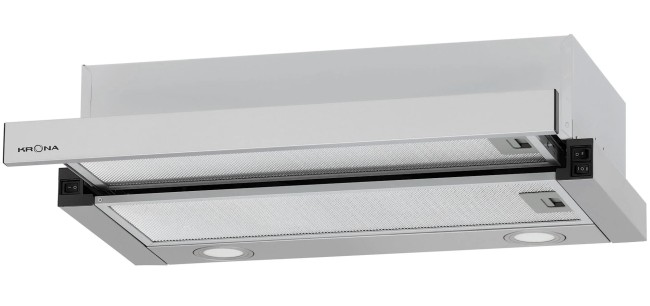 Встраиваемая вытяжка Krona Kamilla T 600 Inox (2 мотора) Встраиваемая вытяжка Krona Kamilla T 600 Inox (2 мотора)