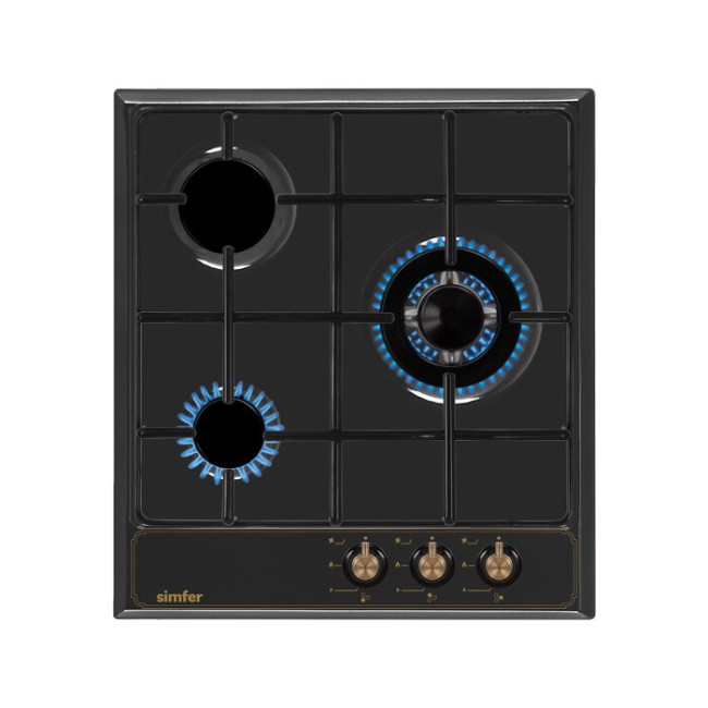Встраиваемая газовая варочная панель Simfer H45V35L517 Встраиваемая газовая варочная панель Simfer H45V35L517