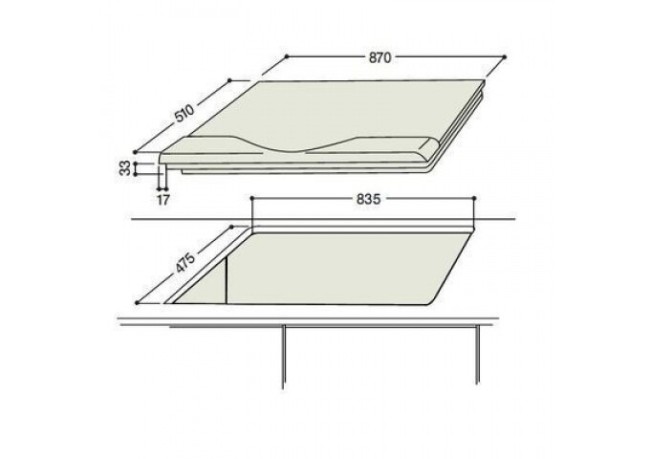 Встраиваемая газовая варочная панель Hotpoint-Ariston PH 960 MST (OW) R