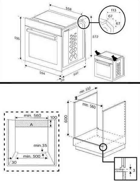 Встраиваемый электрический духовой шкаф Hotpoint-Ariston FE8 S832 JSH IX