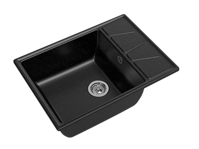 Кухонная мойка GranFest GF-V-680L черный Кухонная мойка GranFest GF-V-680L черный