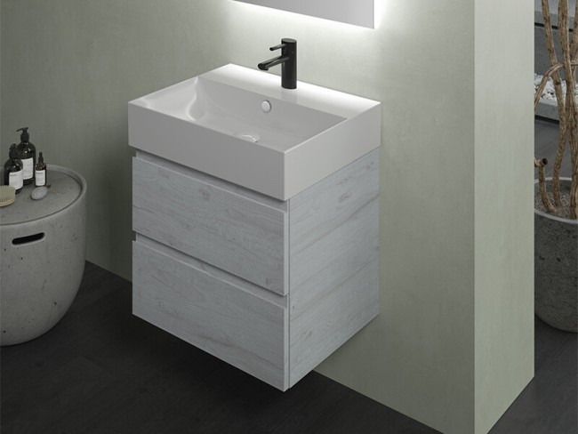 Раковина подвесная Hatria BAHIA (BH0600465011TS0) хром