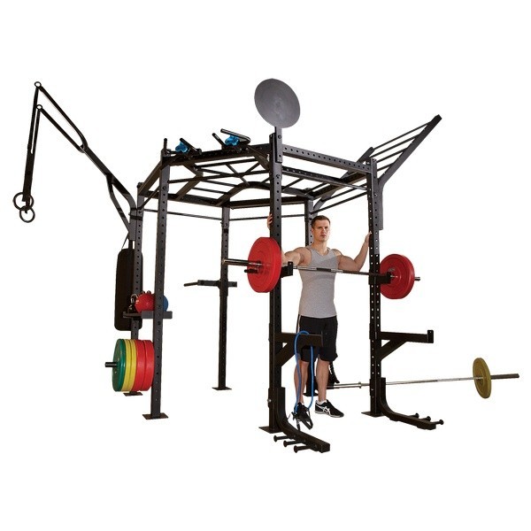 Гексагональная рама для кросс-тренинга Body Solid CLUB FULL PACKAGE