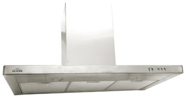 Каминная вытяжка Elikor Квадра 90 нержавейка (650) кп