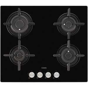 Встраиваемая газовая варочная панель Aeg HG569484NB