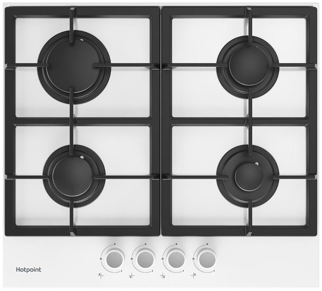 Встраиваемая газовая варочная панель Hotpoint-Ariston HG 61F/WH Встраиваемая газовая варочная панель Hotpoint-Ariston HG 61F/WH