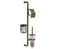 Стойка комбинированная настенная WasserKraft K-1458 светлая бронза