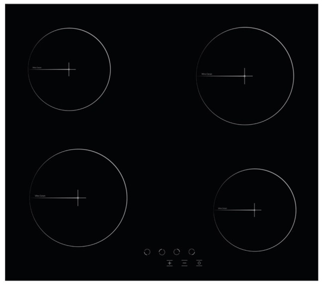Встраиваемая электрическая варочная панель Simfer H60D14B020 Встраиваемая электрическая варочная панель Simfer H60D14B020