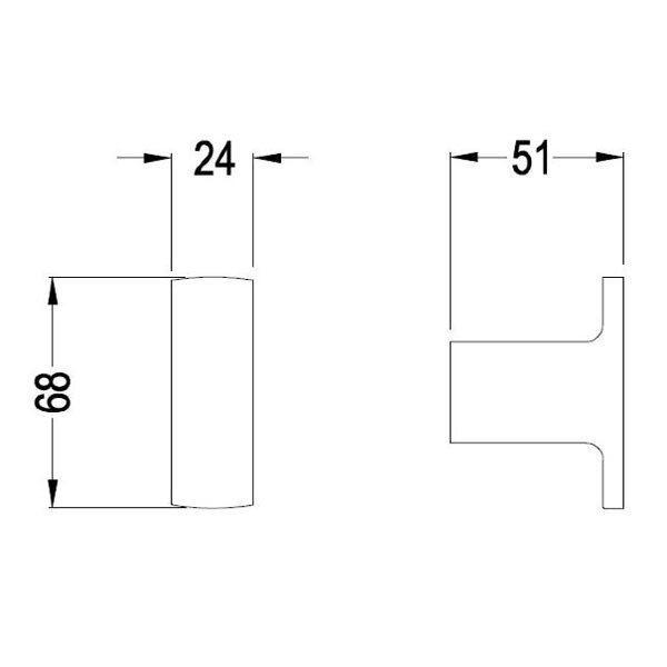 Крючок одинарный Schein 7057001 Крючок одинарный Schein 7057001