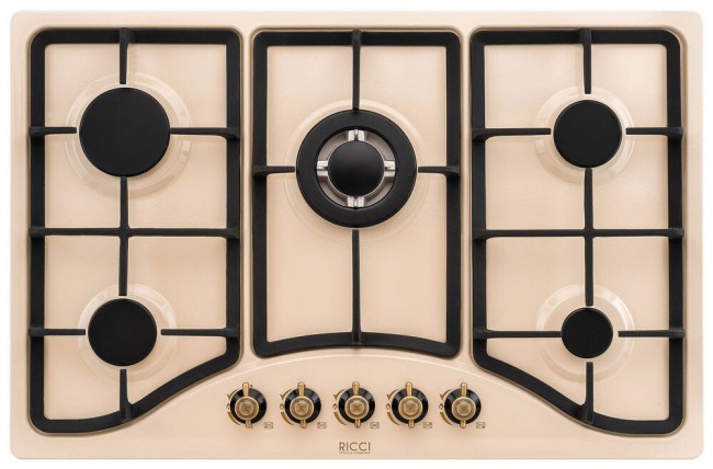 Встраиваемая газовая варочная панель Ricci HBS5705R Встраиваемая газовая варочная панель Ricci HBS5705R