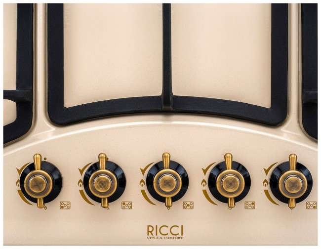Встраиваемая газовая варочная панель Ricci HBS5705R Встраиваемая газовая варочная панель Ricci HBS5705R