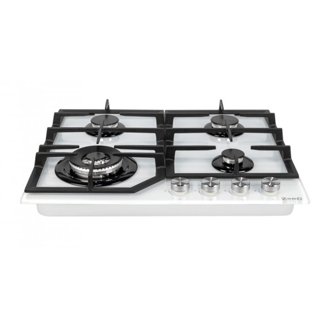 Встраиваемая газовая варочная панель ZorG BP6 FDW white