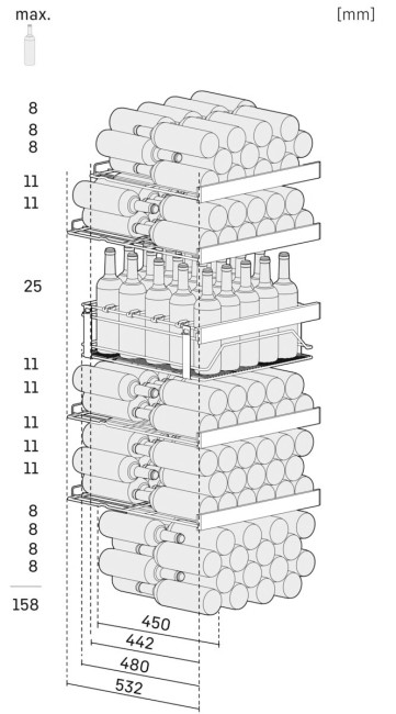 Винный шкаф Liebherr WFbli 5041
