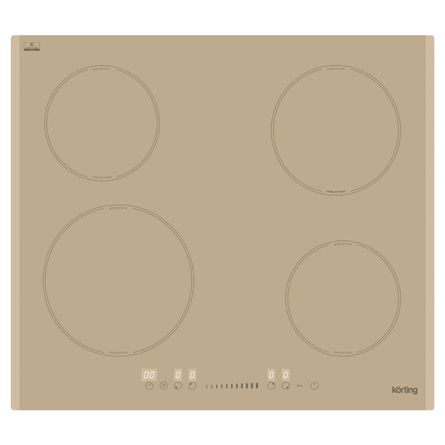 Встраиваемая индукционная варочная панель Korting HI 64560 BCG Встраиваемая индукционная варочная панель Korting HI 64560 BCG