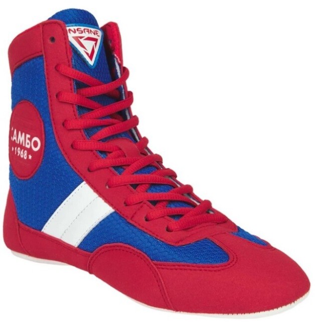 Обувь для самбо Insane Attack IN22-SS100 красный 43