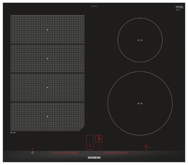 Встраиваемая индукционная варочная панель Siemens EX675LEC1E Встраиваемая индукционная варочная панель Siemens EX675LEC1E