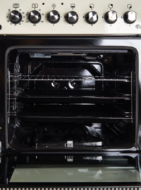 Комбинированная плита Ideal L355 ГК молочный