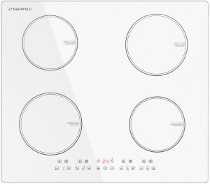 Встраиваемая индукционная варочная панель Maunfeld CVI594WH