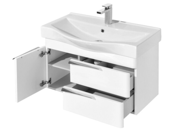 Тумба под раковину Aquaton Беверли 80 (1A235501BV010) белый