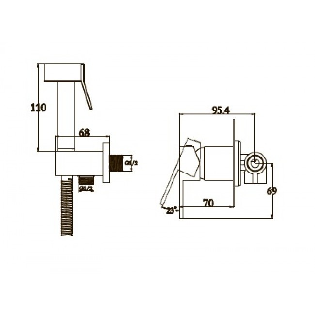 Гигиенический душ Kaiser 34377 Гигиенический душ Kaiser 34377