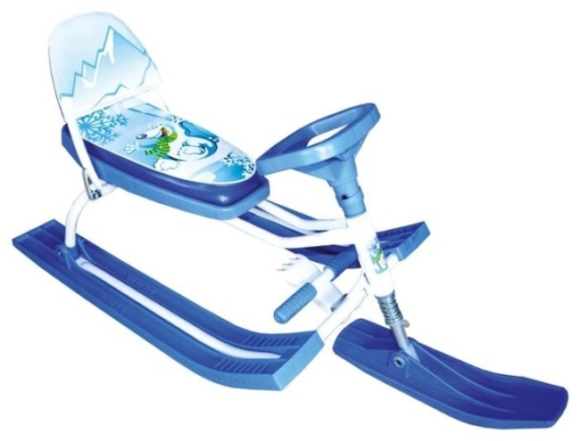 Снегокат Барс 124 Comfort Baby Friends пчелка Снегокат Барс 124 Comfort Baby Friends пчелка