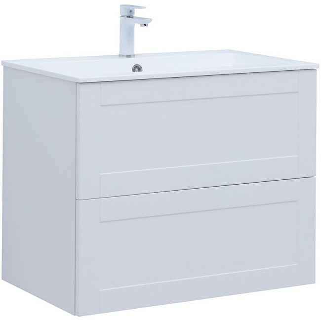 Тумба с раковиной Aquanet Терра 90 белый матовый (323185) Тумба с раковиной Aquanet Терра 90 белый матовый (323185)