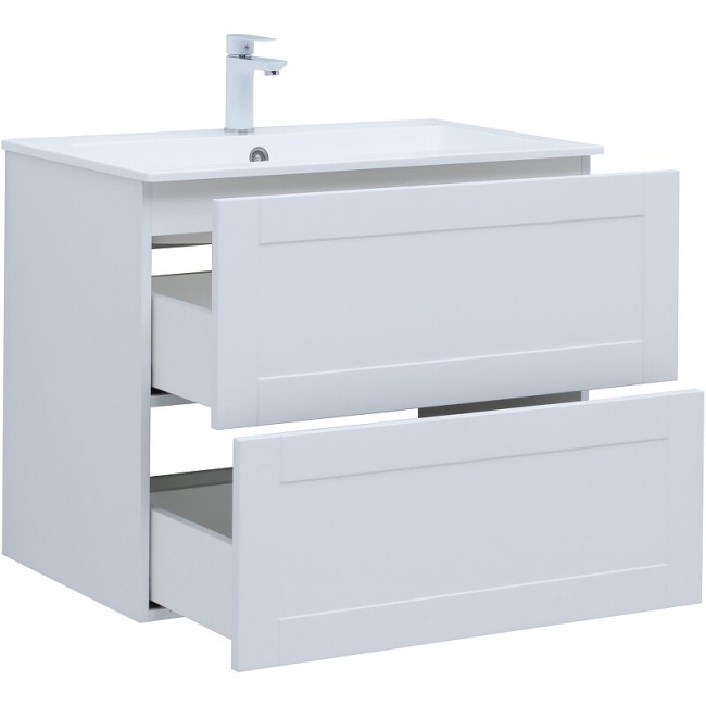 Тумба с раковиной Aquanet Терра 90 белый матовый (323185) Тумба с раковиной Aquanet Терра 90 белый матовый (323185)