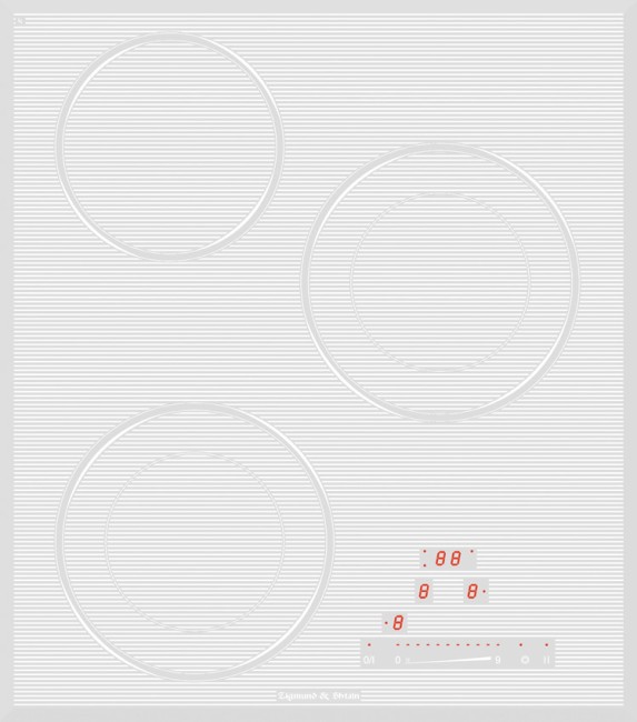 Встраиваемая электрическая варочная панель Zigmund & Shtain CNS 139.45 WX Встраиваемая электрическая варочная панель Zigmund & Shtain CNS 139.45 WX