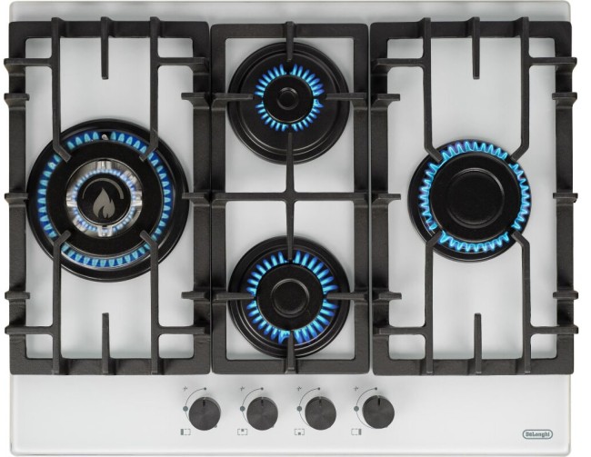 Встраиваемая газовая варочная панель Delonghi Gabriella 6 GW BB Встраиваемая газовая варочная панель Delonghi Gabriella 6 GW BB