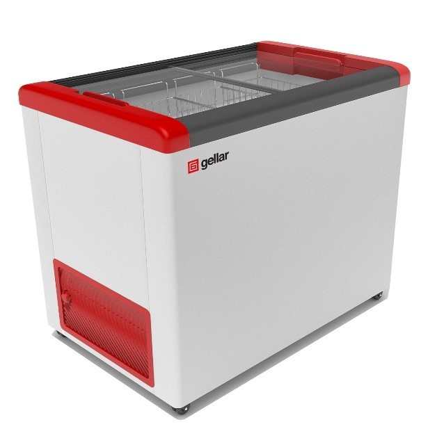 Морозильник-ларь Frostor Gellar FG 350 C красный