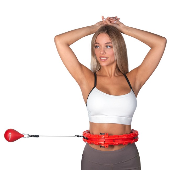 Массажный обруч Yamaguchi Hula Hoop красный Массажный обруч Yamaguchi Hula Hoop красный