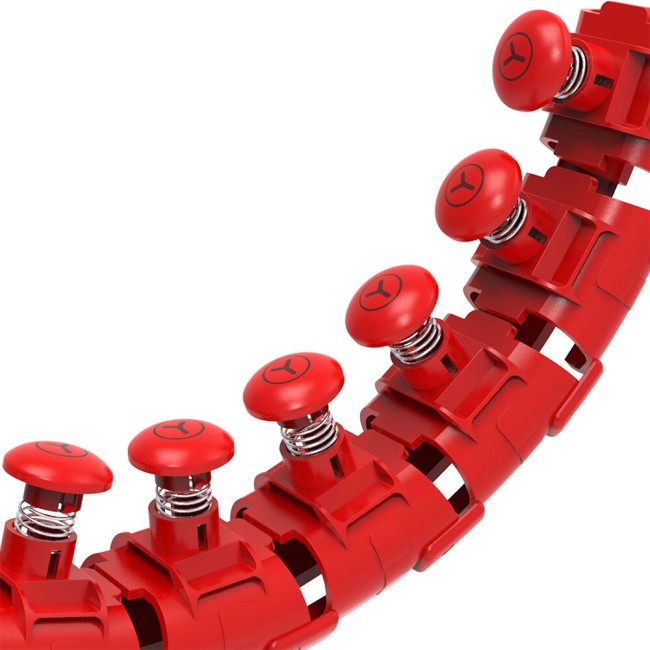 Массажный обруч Yamaguchi Hula Hoop красный Массажный обруч Yamaguchi Hula Hoop красный